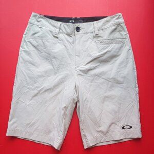 Oakley regular fit casual short cream men's size 30